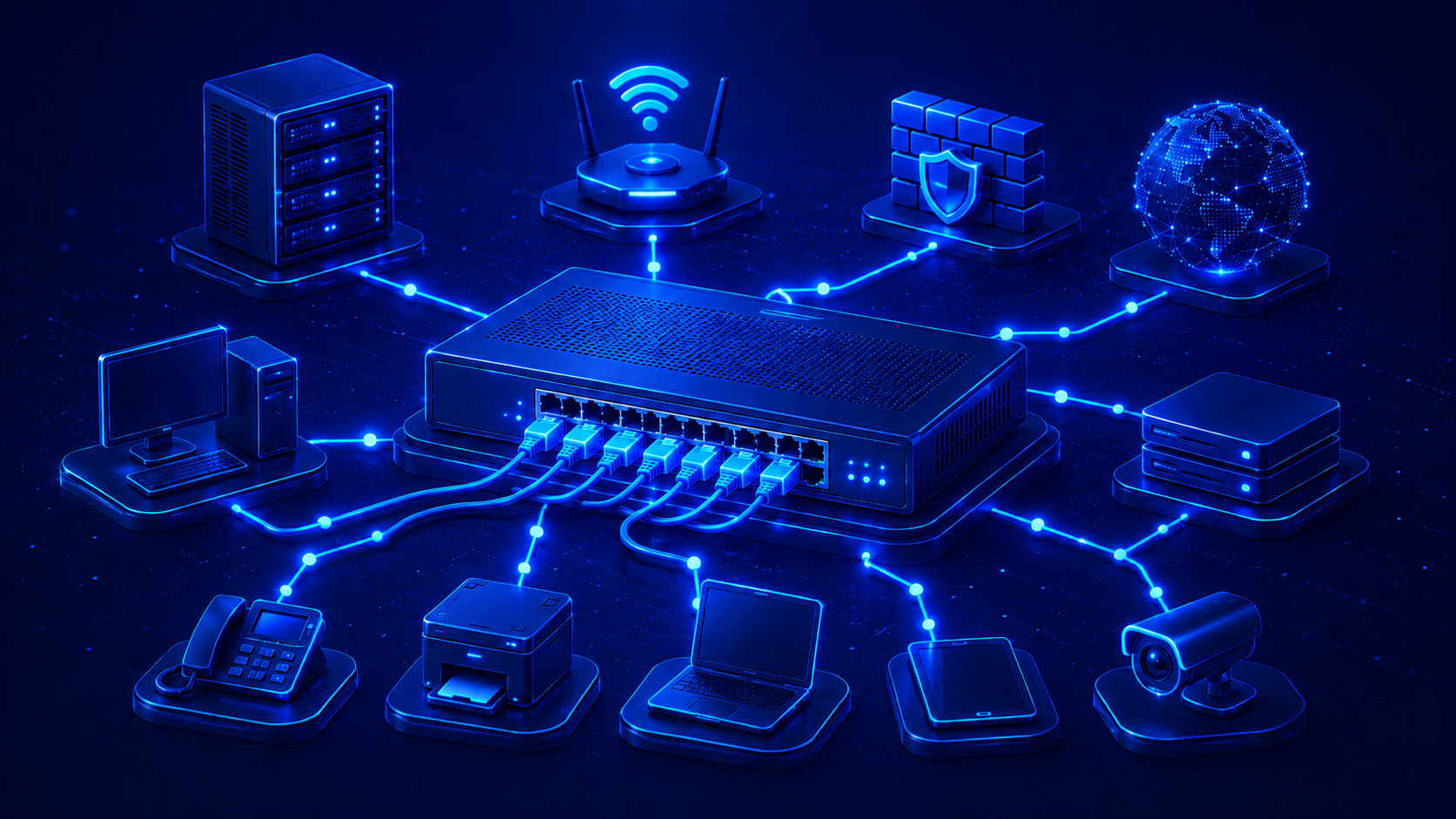 Netzwerkeinrichtung – Innovate Systems Wuppertal