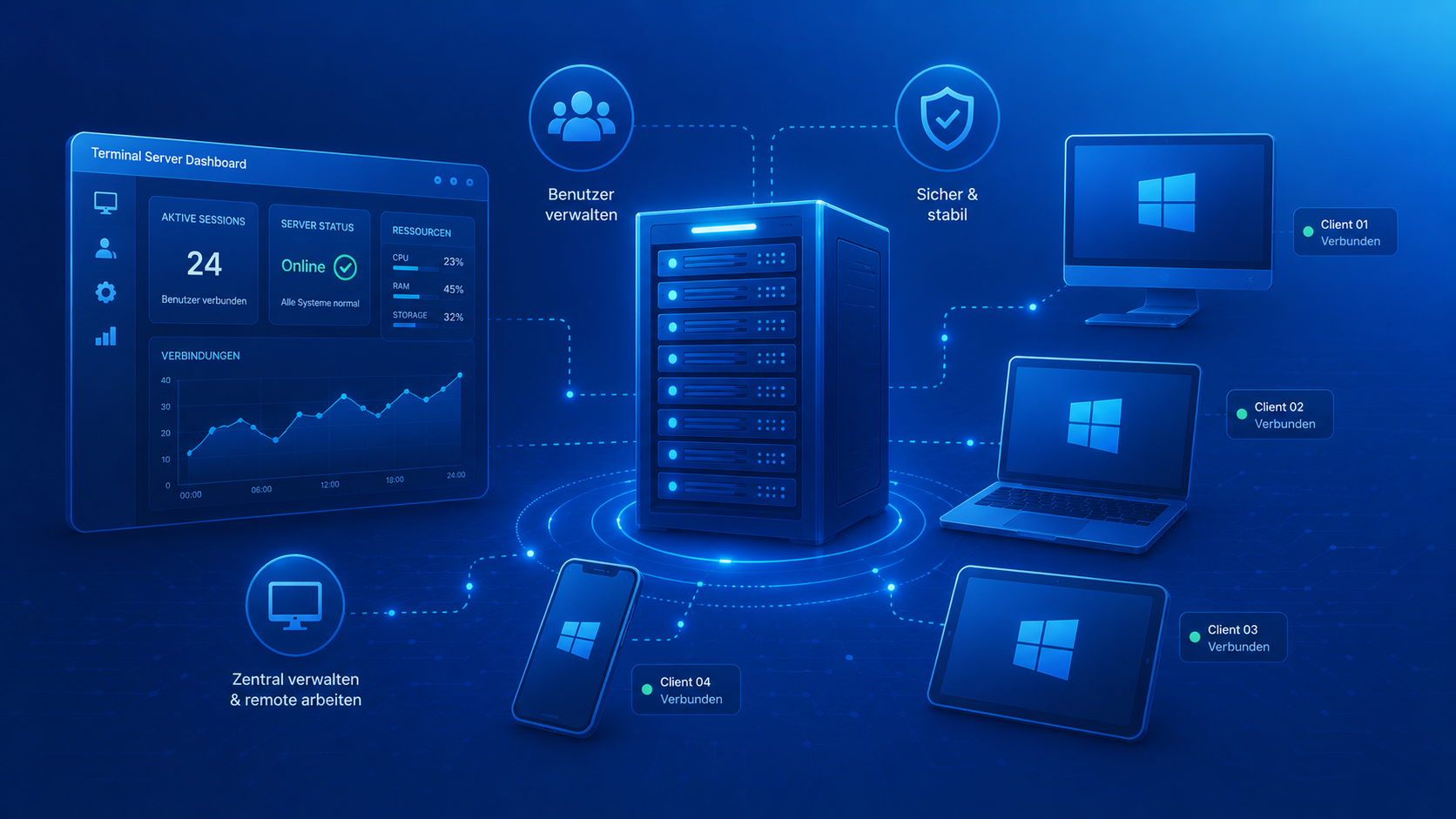 Terminal Server & Clients – Innovate Systems Wuppertal
